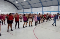 GRUPOS DA SECRETARIA DE DESENVOLVIMENTO SOCIAL COMEMORAM O MÊS JUNINO